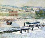 Ernest Lawson - Rio no inverno
