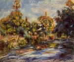 Pierre-Auguste Renoir - Paisagem com Rio