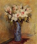 Pierre-Auguste Renoir - Vaso de Lilacs e rosas