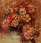 Pierre-Auguste Renoir - Vaso de rosas 3