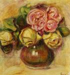 Pierre-Auguste Renoir - Vaso de rosas