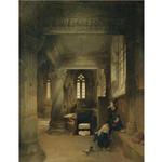 David Roberts - Interior de Rosslyn Chapel