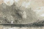 Edward Lear - Rochas Morwell On The Tamar River