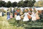 Maurice Brazil Prendergast - Anel em torno da Rosy